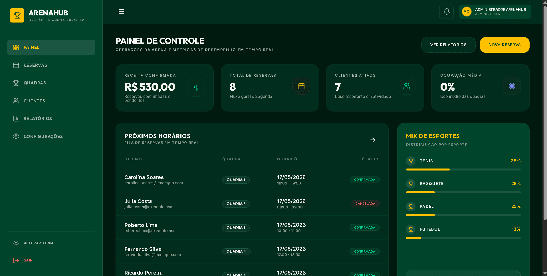 ArenaHub screenshot 1